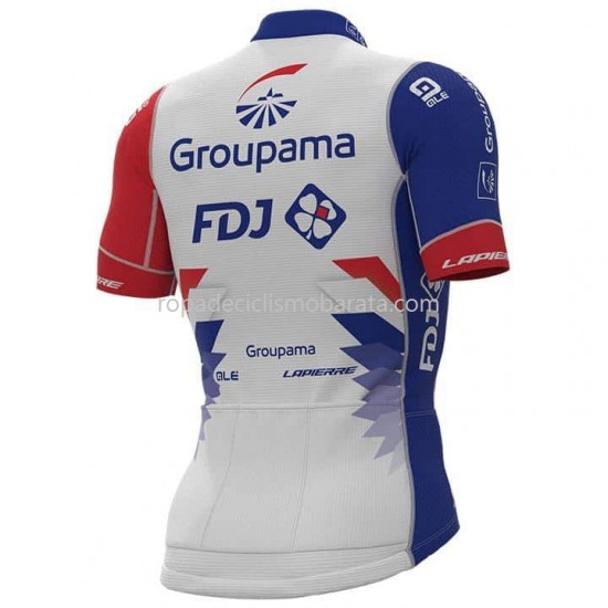 Maillot y Culotte con Tirantes 2021 Groupama-FDJ M001