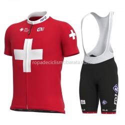 Maillot y Culotte con Tirantes 2021 Groupama-FDJ M002