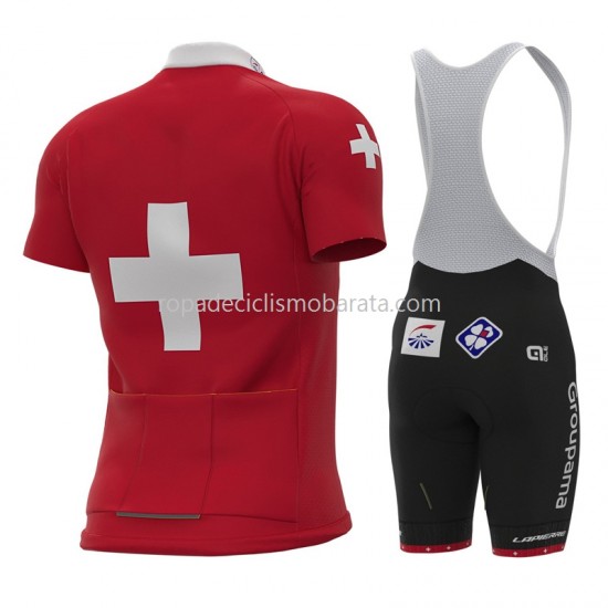 Maillot y Culotte con Tirantes 2021 Groupama-FDJ M002
