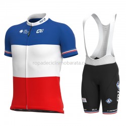 Maillot y Culotte con Tirantes 2021 Groupama-FDJ M003