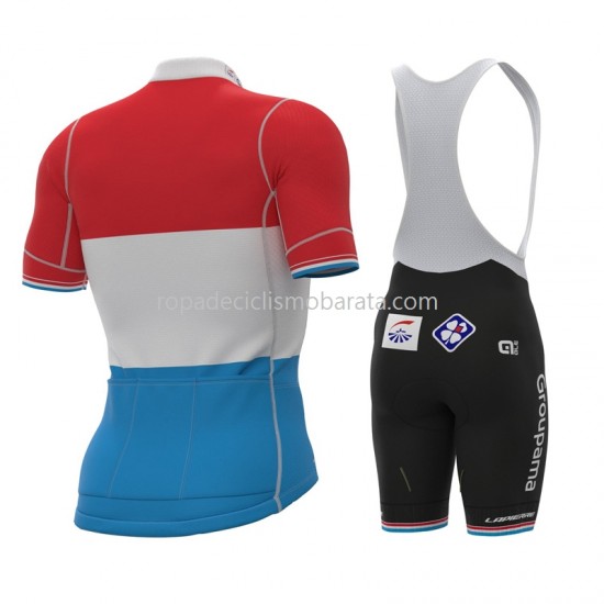 Maillot y Culotte con Tirantes 2021 Groupama-FDJ M004