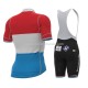 Maillot y Culotte con Tirantes 2021 Groupama-FDJ M004