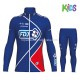 Maillot y Culotte Largos 2017 FDJ Niños M002