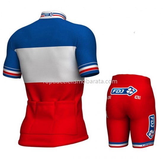 Maillot y Culotte Corto 2017 FDJ Niños M003