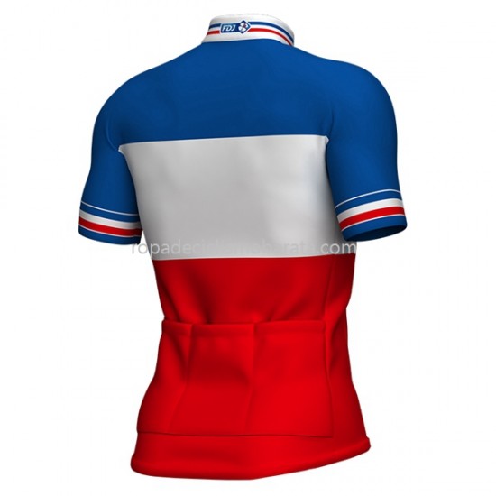 Maillot y Culotte con Tirantes 2017 FDJ M002