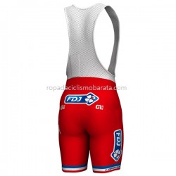 Maillot y Culotte con Tirantes 2017 FDJ M002