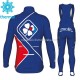 Invierno Maillot y Culotte Largos con Tirantes 2017 FDJ M002
