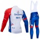 Maillot y Culotte Largos con Tirantes 2018 FDJ M001