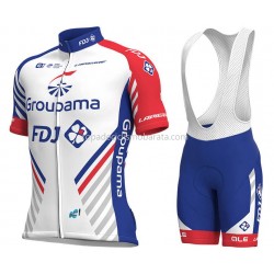 Maillot y Culotte con Tirantes 2018 FDJ M001