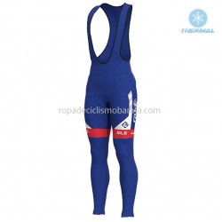 Invierno Culottes Largos con Tirantes 2018 FDJ M001