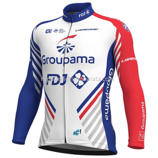 Maillot Manga Larga 2018 FDJ M001