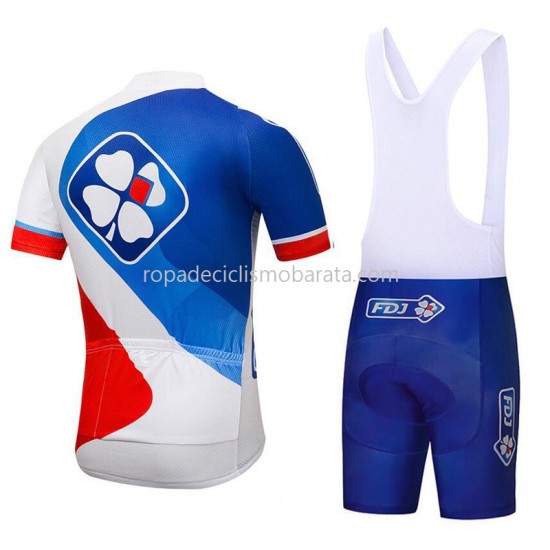 Maillot y Culotte con Tirantes 2018 FDJ M003