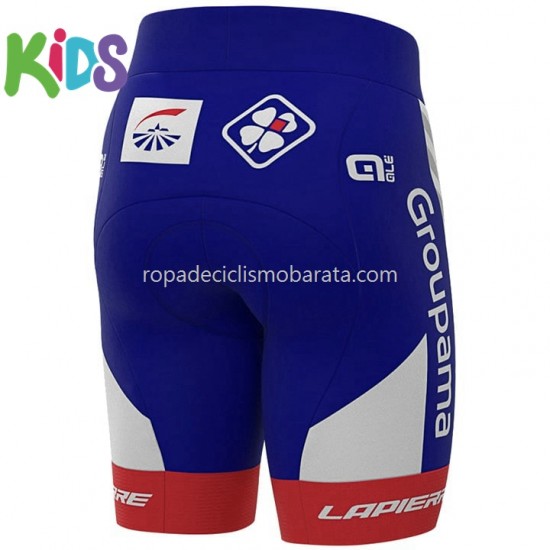 Maillot y Culotte Corto 2020 Groupama–FDJ Niños M001