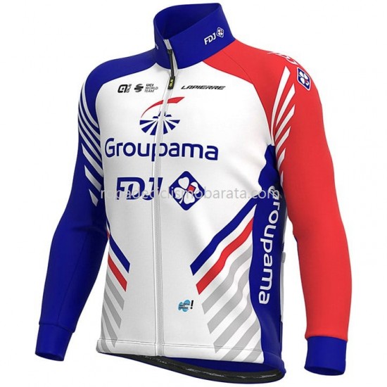 Maillot y Culotte Largos con Tirantes 2020 Groupama–FDJ M001