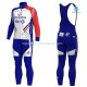 Invierno Maillot y Culotte Largos con Tirantes 2020 Groupama–FDJ M001
