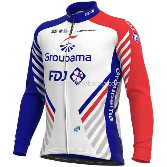 Maillot Manga Larga 2020 Groupama–FDJ M001