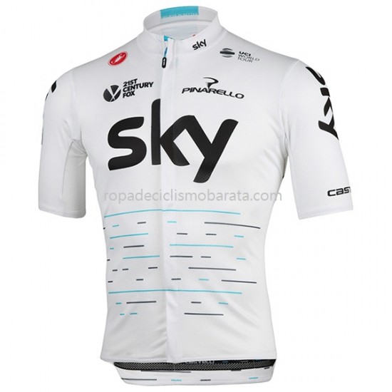 Maillot Manga Corta 2017 Team Sky M003