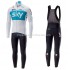 Maillot y Culotte Largos con Tirantes 2018 Team Sky M001