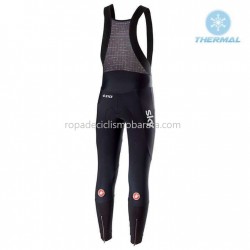 Invierno Maillot y Culotte Largos con Tirantes 2018 Team Sky M001