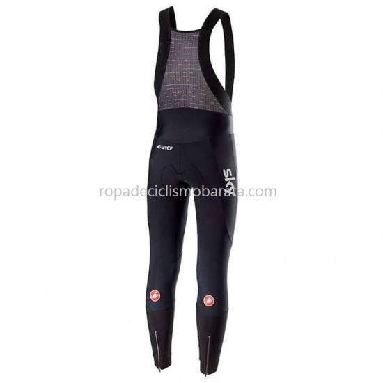 Culottes Largos con Tirantes 2018 Team Sky M001