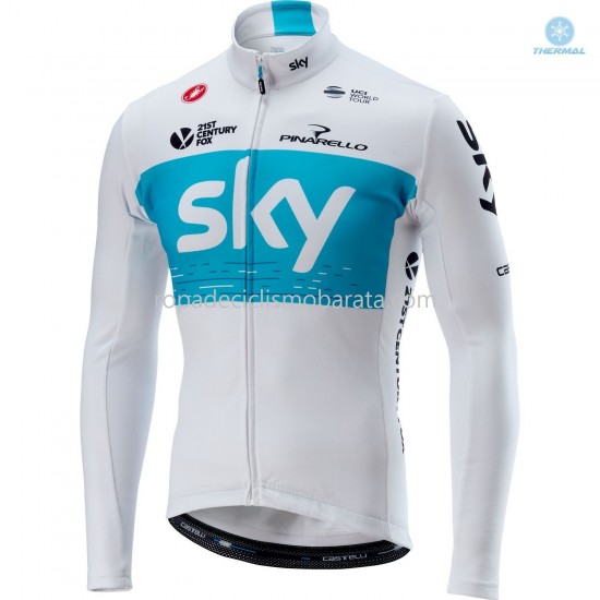 Invierno Maillot 2018 Team Sky M001