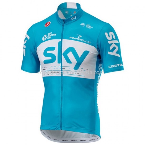 Maillot Manga Corta 2018 Team Sky M002