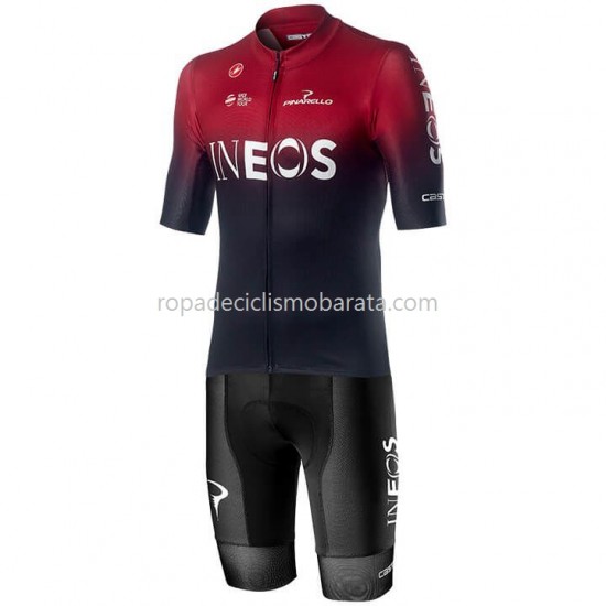 Maillot y Culotte con Tirantes 2019 TEAM INEOS M001