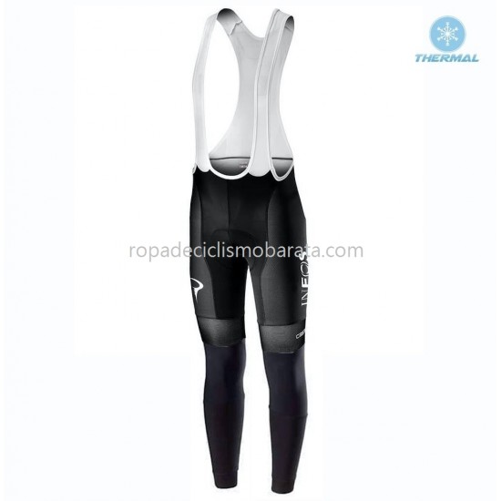 Invierno Maillot y Culotte Largos con Tirantes 2019 TEAM INEOS M001