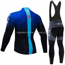Maillot y Culotte Largos con Tirantes 2019 TEAM INEOS M002