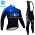 Invierno Maillot y Culotte Largos con Tirantes 2019 TEAM INEOS M002