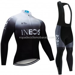 Maillot y Culotte Largos con Tirantes 2019 TEAM INEOS M003