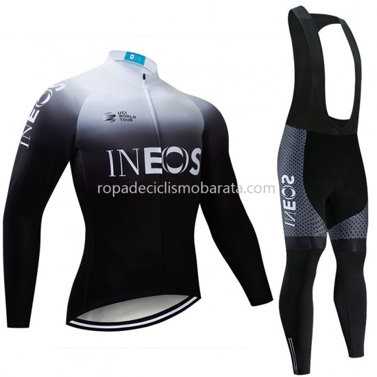 Maillot y Culotte Largos con Tirantes 2019 TEAM INEOS M003