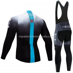 Maillot y Culotte Largos con Tirantes 2019 TEAM INEOS M003