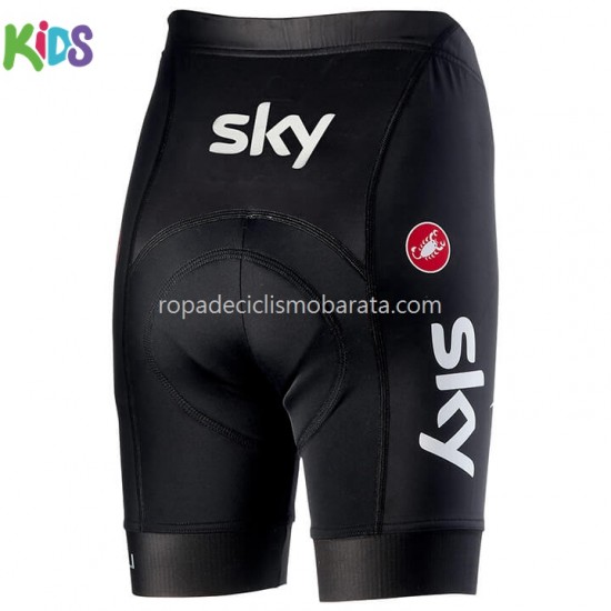 Culotte Corto 2019 Team Sky Niños M001