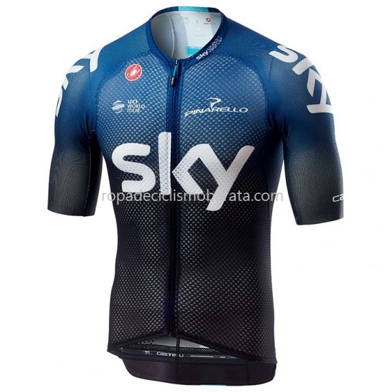 Maillot y Culotte con Tirantes 2019 Team Sky M001