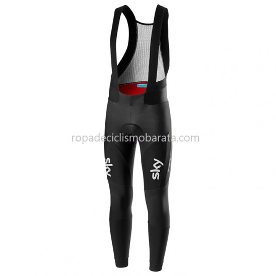 Culottes Largos con Tirantes 2019 Team Sky M001