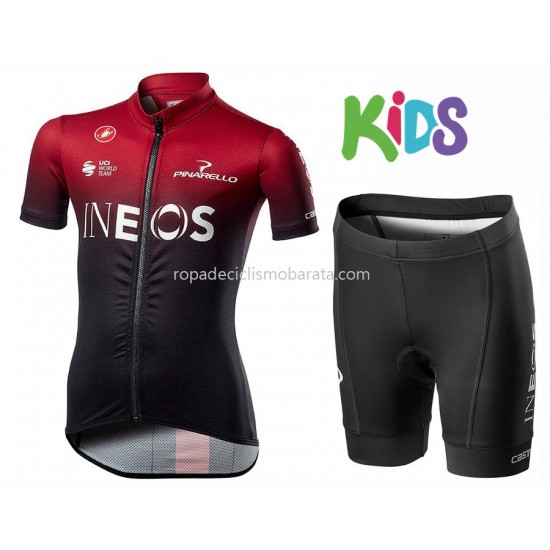 Maillot y Culotte Corto 2020 TEAM INEOS Niños M001