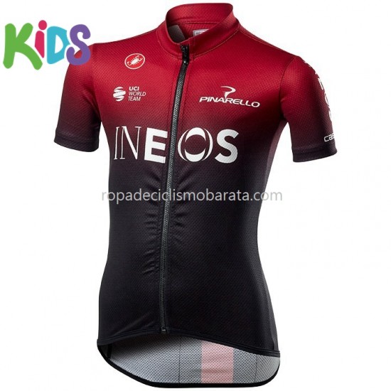 Maillot y Culotte Corto 2020 TEAM INEOS Niños M001