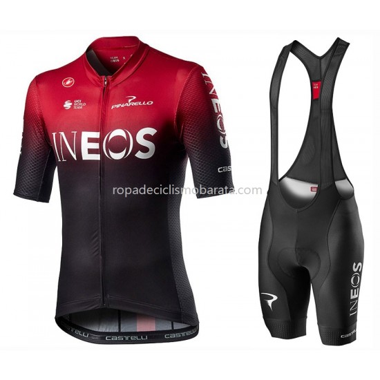 Maillot y Culotte con Tirantes 2020 TEAM INEOS M001