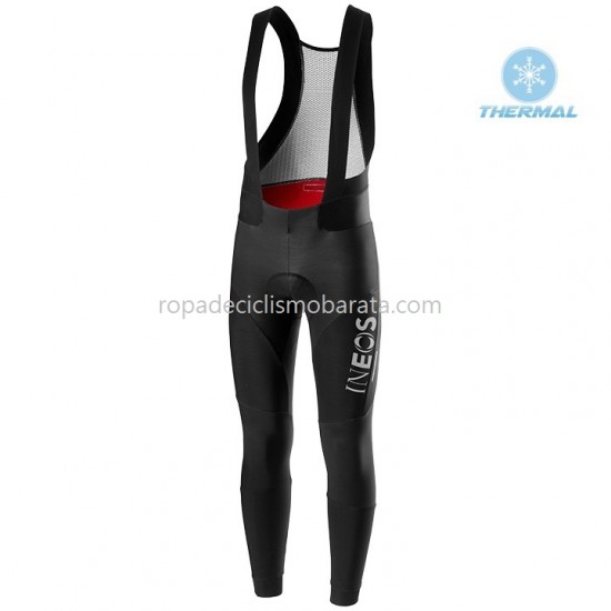 Invierno Maillot y Culotte Largos con Tirantes 2020 TEAM INEOS M001