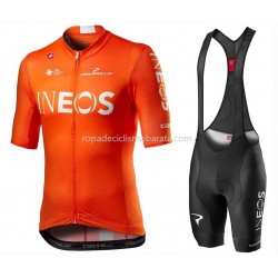 Maillot y Culotte con Tirantes 2020 TEAM INEOS M002
