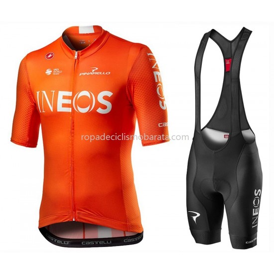 Maillot y Culotte con Tirantes 2020 TEAM INEOS M002