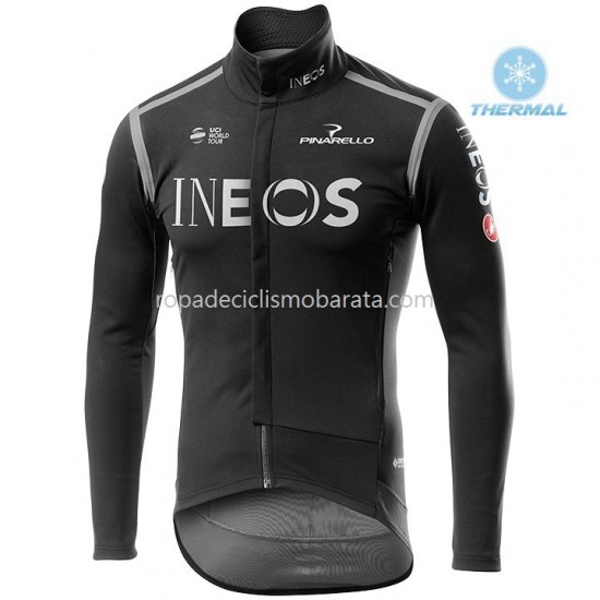 Invierno Maillot y Culotte Largos con Tirantes 2020 TEAM INEOS M002
