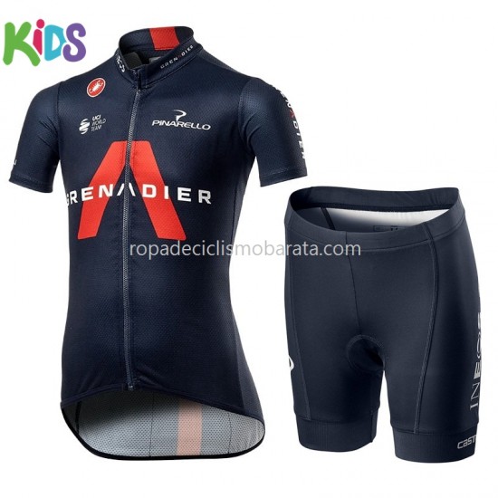 Maillot y Culotte Corto 2021 Ineos Grenadiers Niños M001
