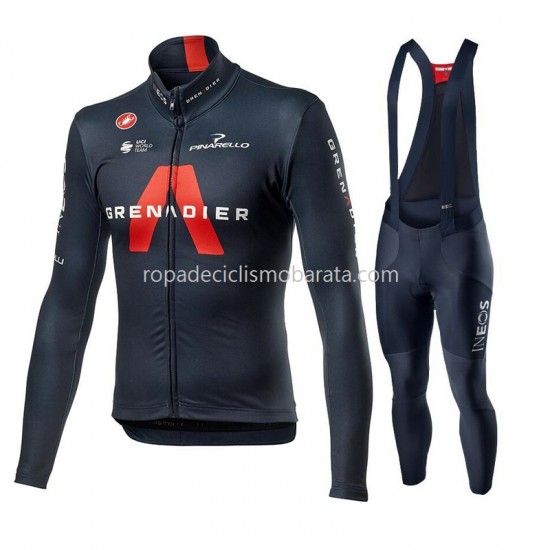 Maillot y Culotte Largos con Tirantes 2021 Ineos Grenadiers M001