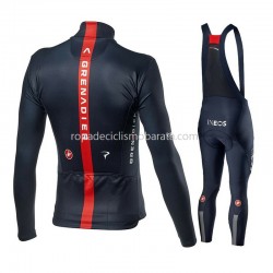 Maillot y Culotte Largos con Tirantes 2021 Ineos Grenadiers M001