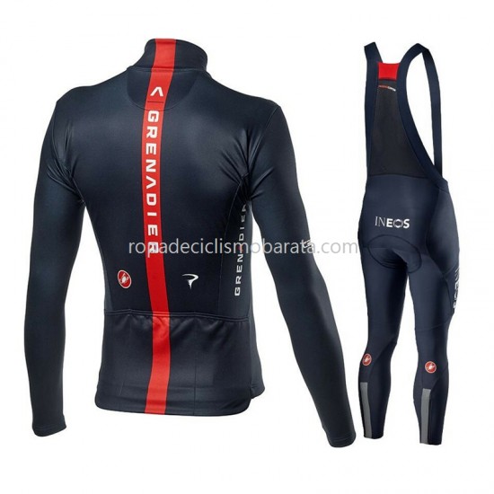 Maillot y Culotte Largos con Tirantes 2021 Ineos Grenadiers M001