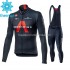 Invierno Maillot y Culotte Largos con Tirantes 2021 Ineos Grenadiers M001