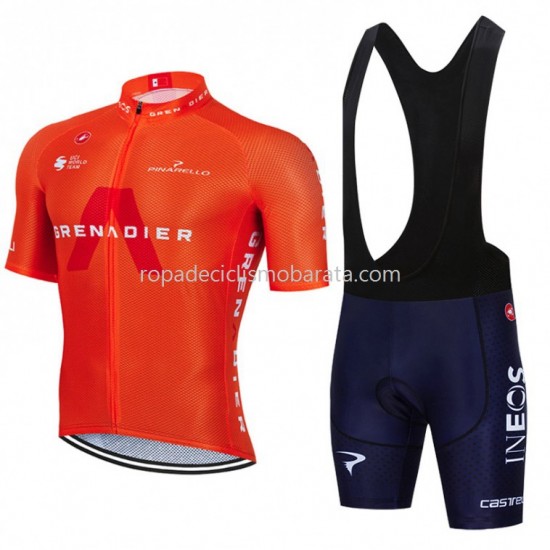 Maillot y Culotte con Tirantes 2021 Ineos Grenadiers M002