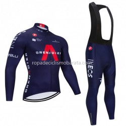 Maillot y Culotte Largos con Tirantes 2021 Ineos Grenadiers M003